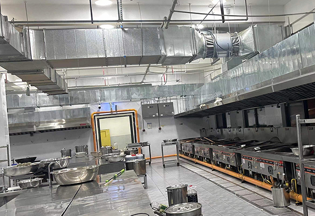 廚房排煙系統(tǒng)工程 廚房排煙系統(tǒng)工程